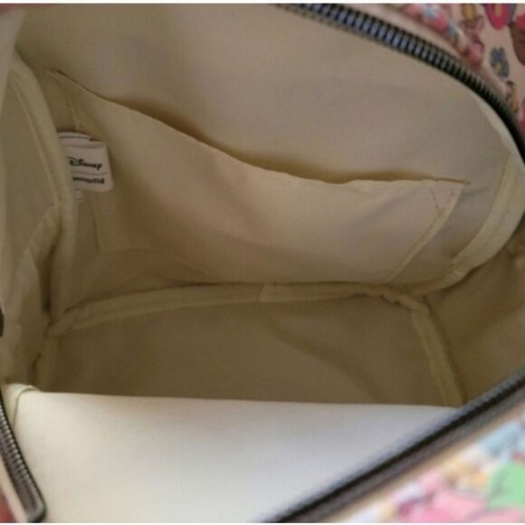 New Loungefly Disney Snow Whitr and The Seven Dwarfs Pastel Dwarfs Mini Backpack - Picture 3 of 8